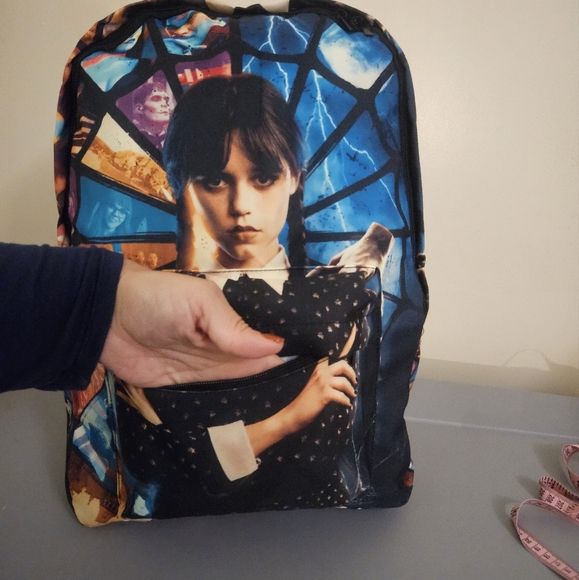 Wednesday Addams Backpack NWOT - Picture 11 of 12